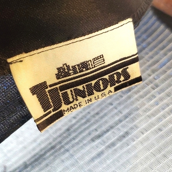 Vintage 80s TJuniors Iridescent Midi Dress - Picture 7 of 8